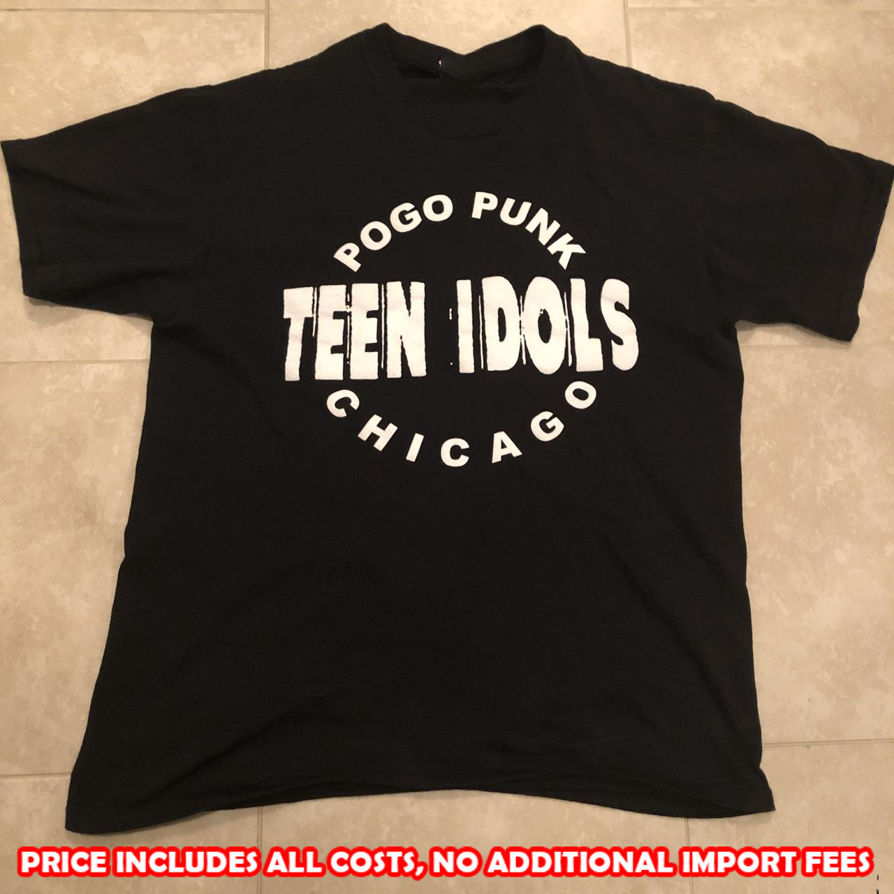 Teen Idols Band Logo Music Tour T- Shirt All Size S to 5XL SE507 gallery
