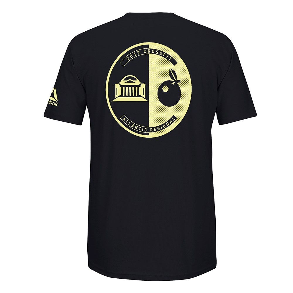 Reebok 2017 CrossFit Games Atlantic Regional Men's Black T-Shirt gallery