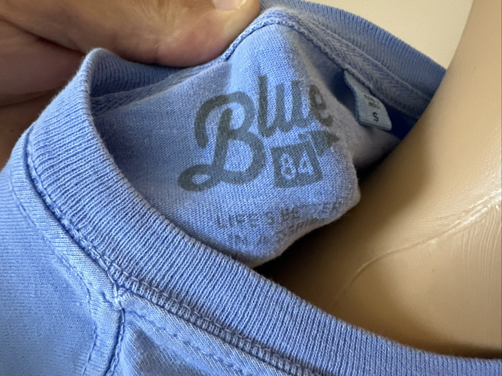 Salty Sam's T-Shirt Mens Small Fort Myers Beach Cotton Unisex Blue Made In India gallery