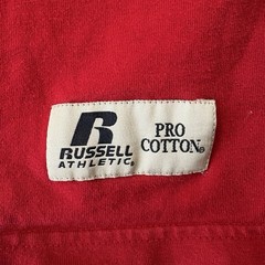 Russell Athletic Pro Cotton Short Sleeve Shirt Men Red, XL