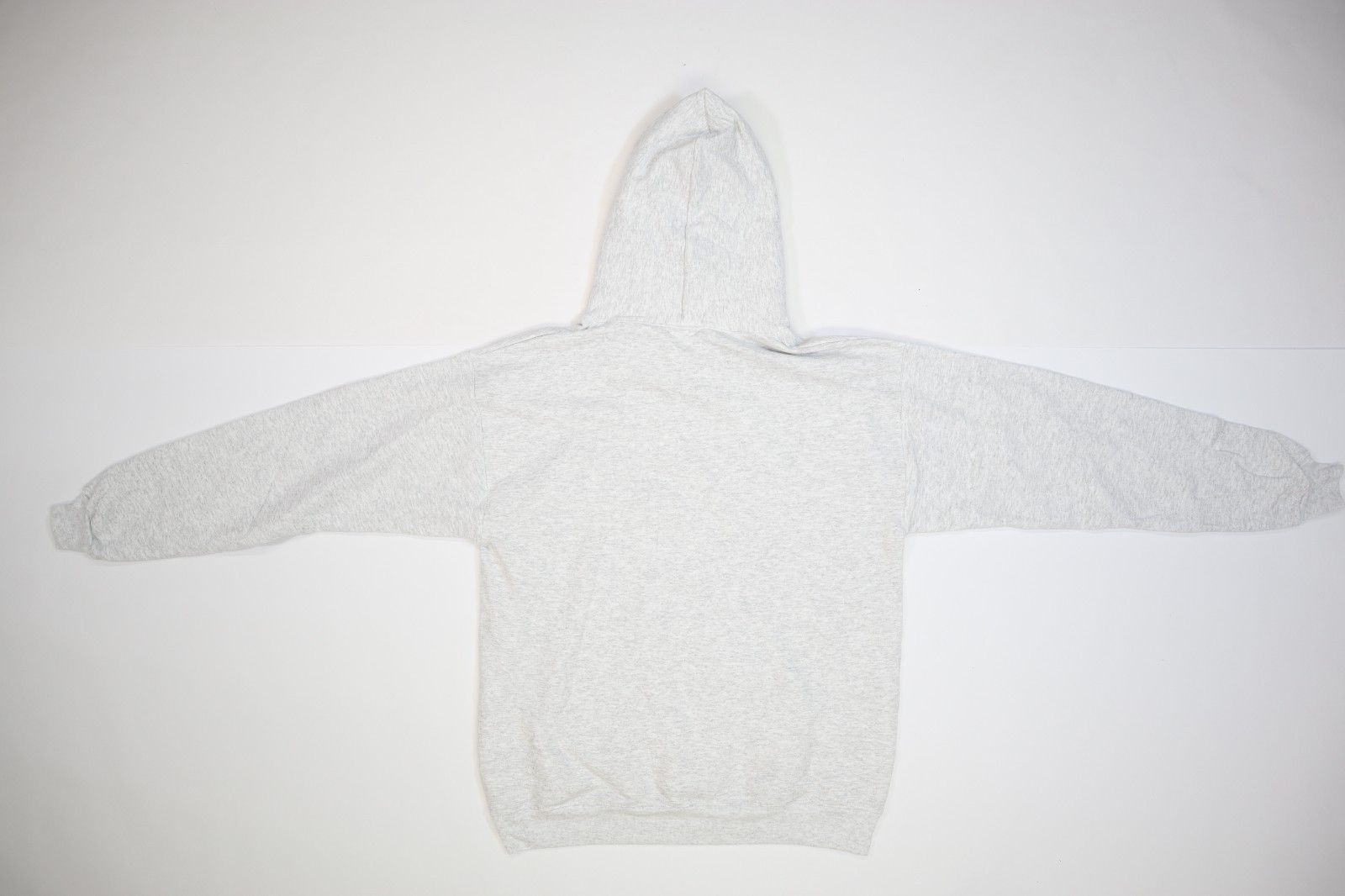 Hanes Ecosmart 50/50 Blank Long Sleeve Plain Ash Grey Mens Medium Hoodies 5 Pk gallery