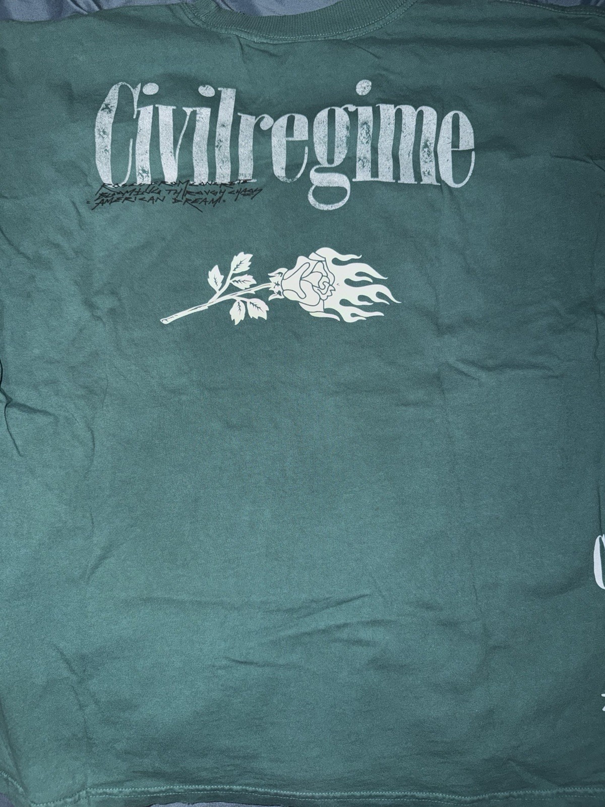 Civil Regime Marvel Hero Elite Series Hulk Green Graphic Print Tee Men's Size L gallery
