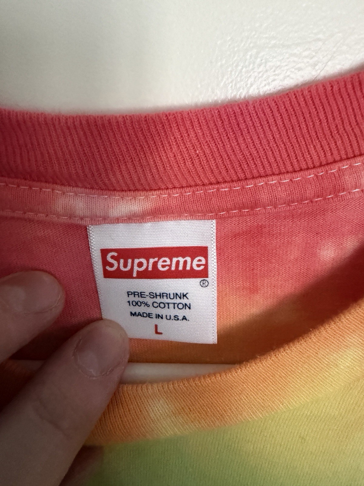 Supreme Masterpieces Tee Size Large Hand Tie-Died gallery