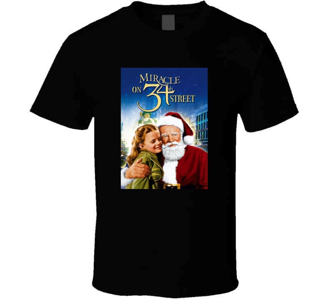 Miracle On 34th Street Movie Tee Classic Holiday Film T Shirt gallery