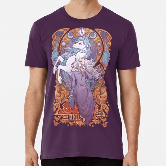 Lady Amalthea the Last Unicorn S to 5XL Made in USA T-Shirt gallery