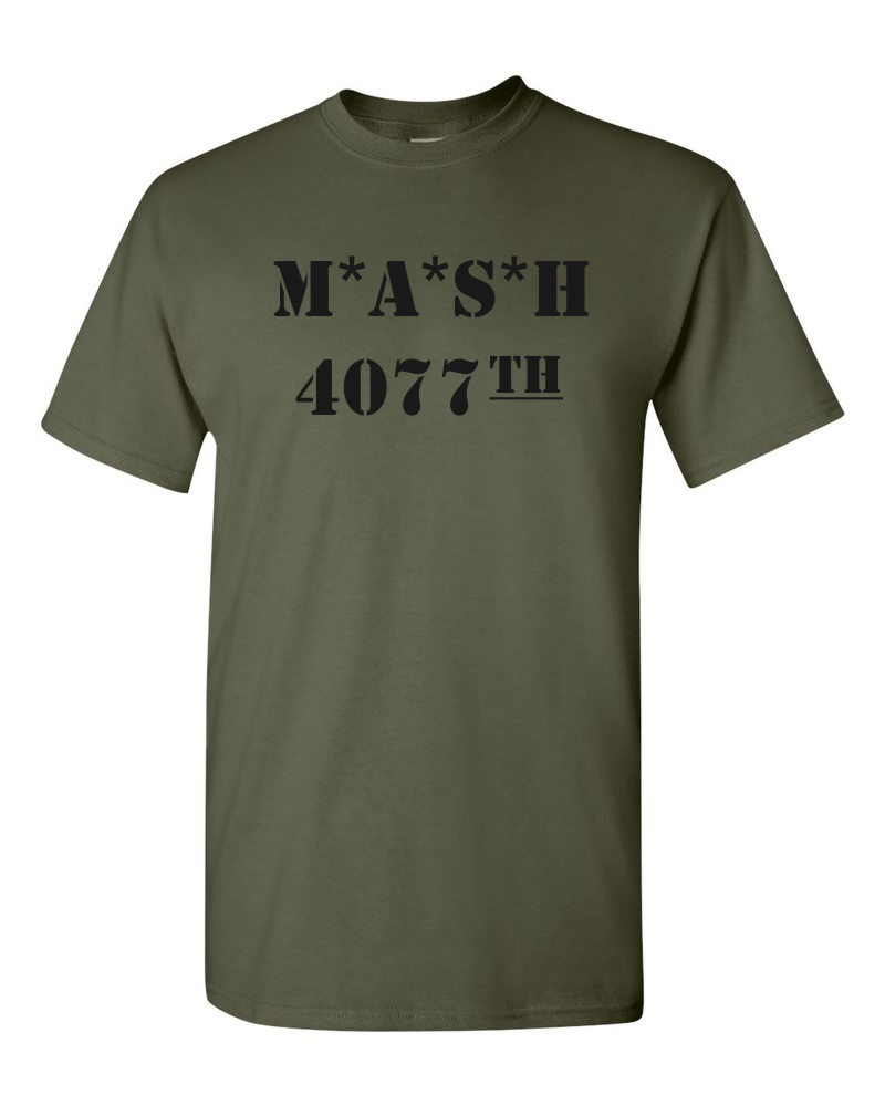 M*A*S*H 4077th T-Shirt CLASSIC Funny Party Vintage TV USA Army Tee New! S-5XL