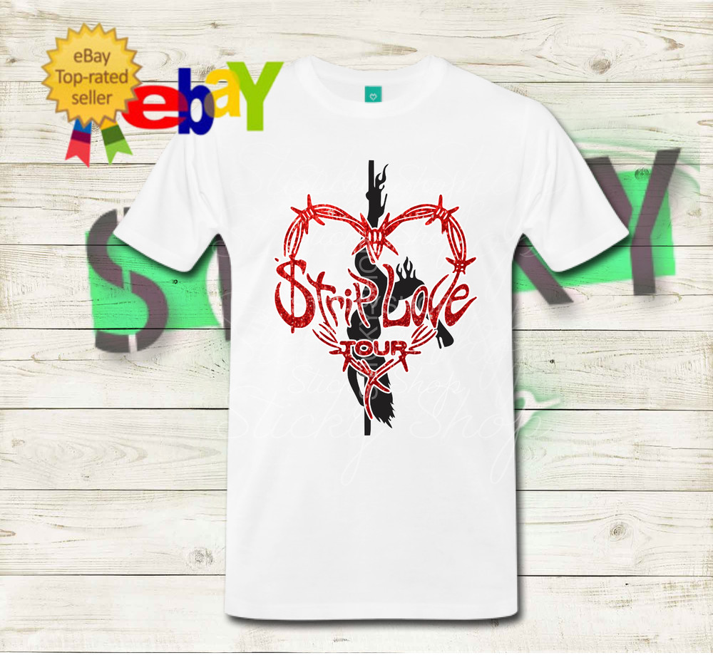 Karol G Strip Love Tour Performance T-Shirt XS-XL 100% Polyester⬇️READ DESCRIP.⬇