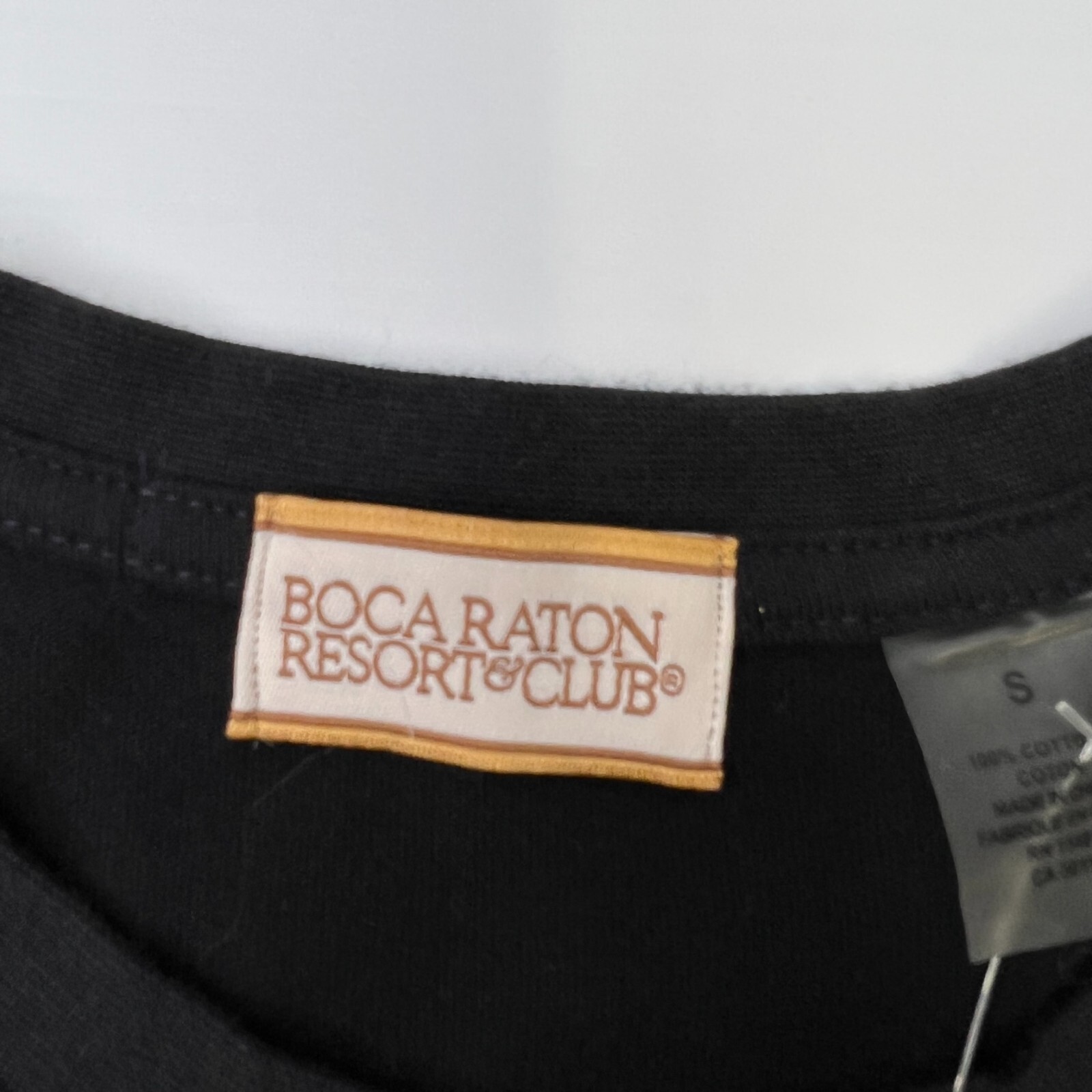 Boca Raton Resort Shirt Men Small Golf Club Spell Out Club Work Party Core Nw gallery