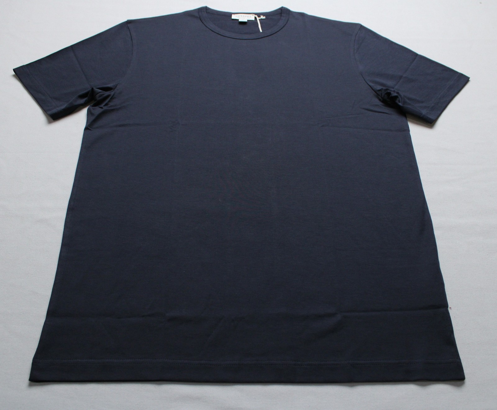 Sunspel Women's Classic 100% Supima Cotton T-Shirt AC2 Navy Medium NWT gallery