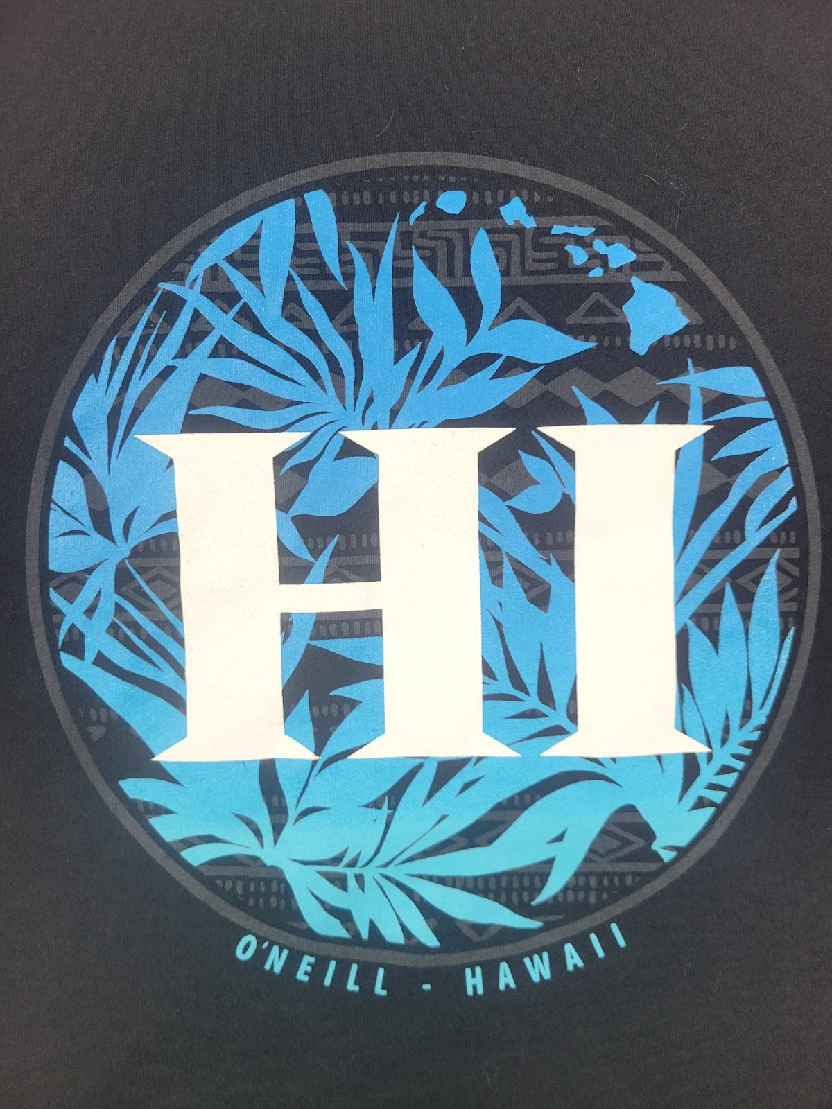 O'Neill Standard Fit Hawaii Graphic Print Crew Neck Short Sleeve T-Shirt L gallery