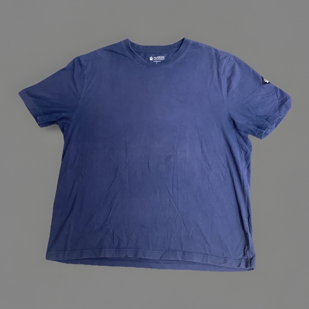 Alaskan Hardgear By Duluth Trading Co. Mens XL Standard Fit T-shirt Blue