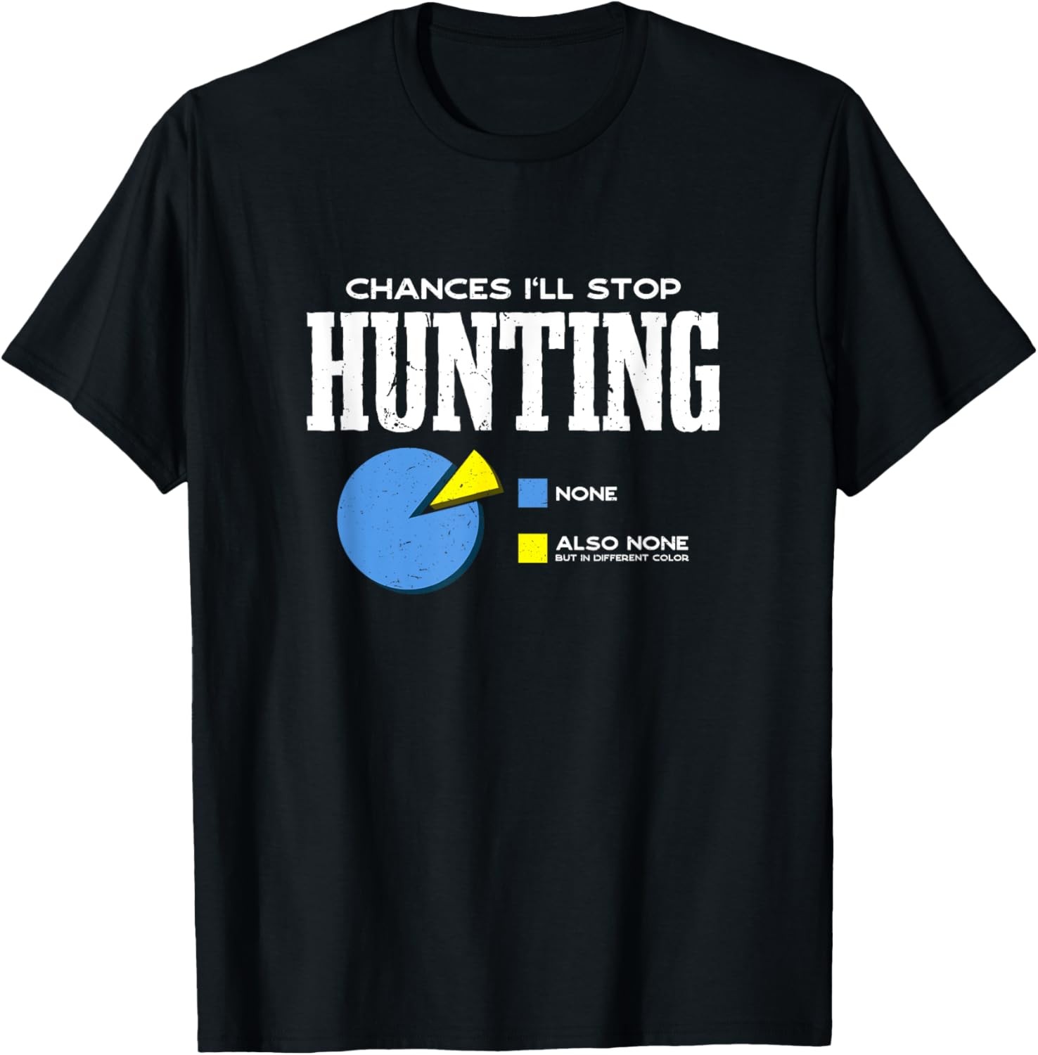 Chances I’ll Stop Hunting None Funny Memes Humor Trend T-Shirt
