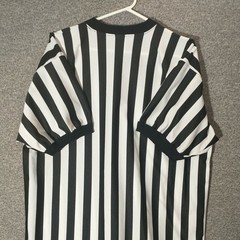 Snap-on Tools Alleson Athletic Referee Shirt Mens XL Black White Striped V-Neck