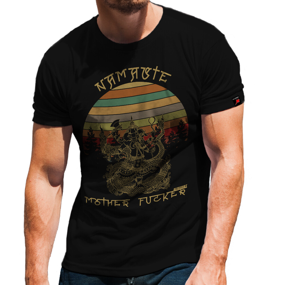 Namaste Hindu Indien Glauben Ganesha Vishnu Gandi Religion Humor T Shirt #31304