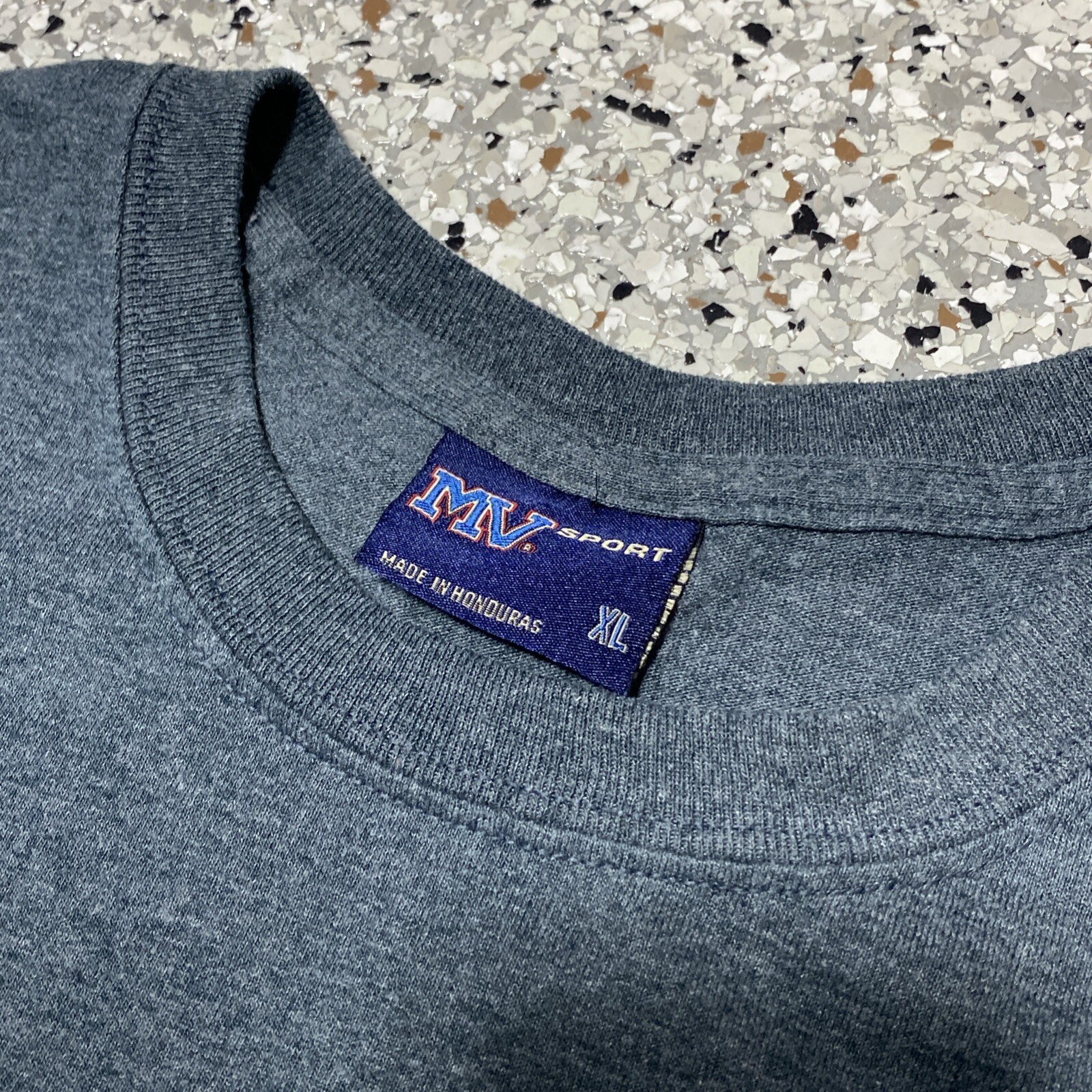 VTG MV Sport Mens XL East Texas Baptist University Tigers Grey T-Shirt gallery