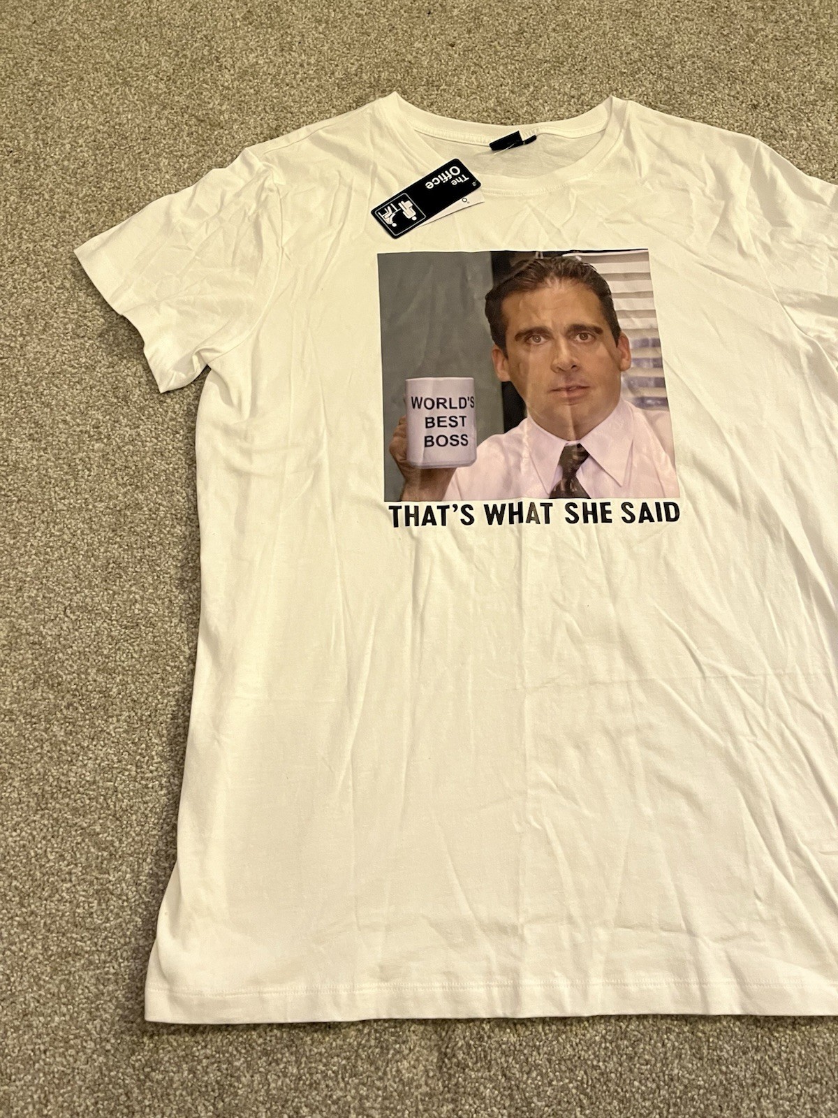 The Office T-Shirt Mens Size XL White Official "Thats What She Said" Graphic gallery