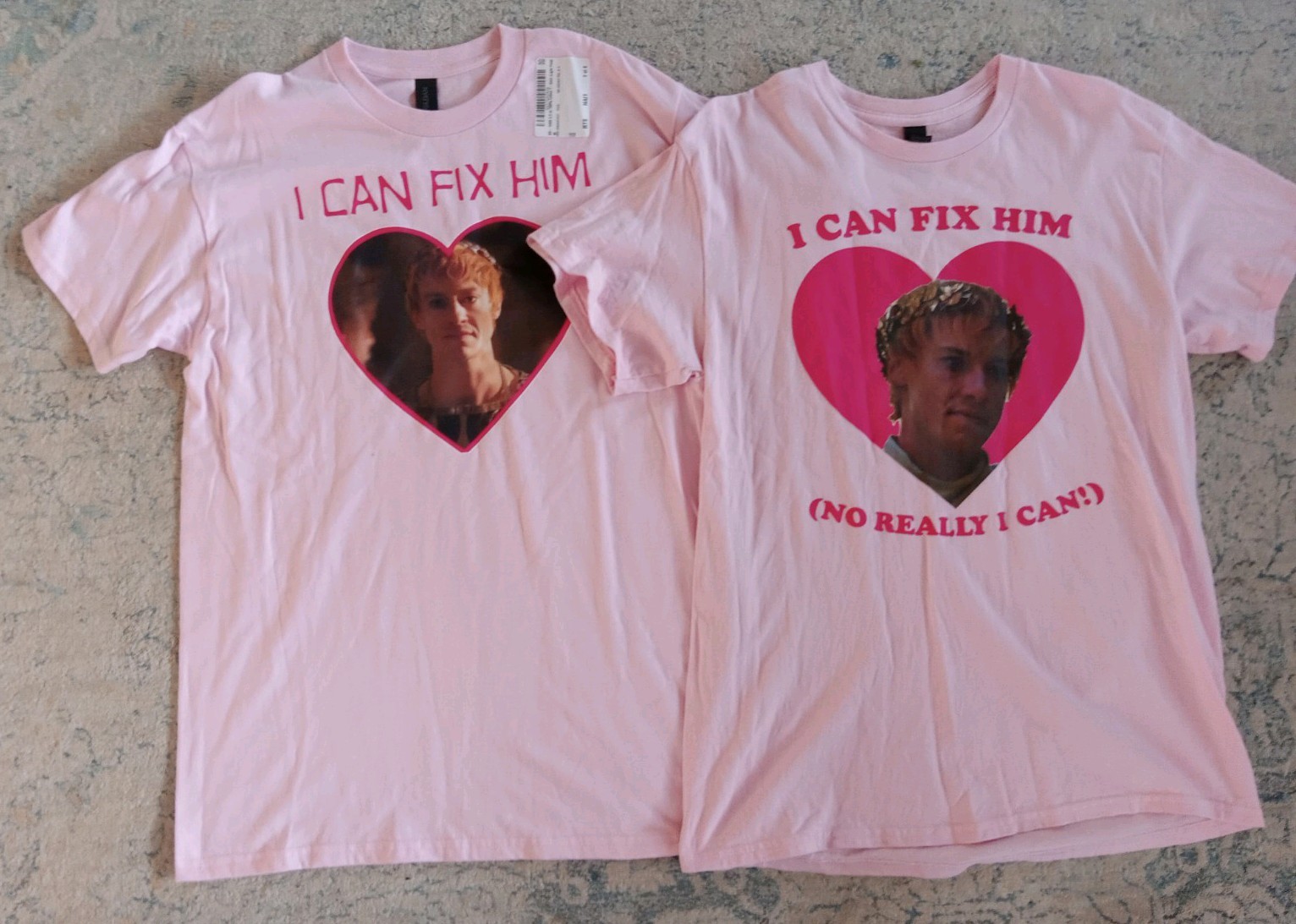 Lot of 2 Adult Size M Tees Emperor Geta Gladiator 2 Joseph Quinn T-Shirts NWOT gallery