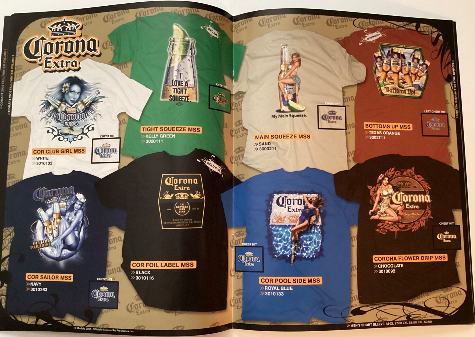 Vintage ODM, Inc. Pop Culture T-shirts Color Fall & Winter Catalog 2005 MINT OCC gallery