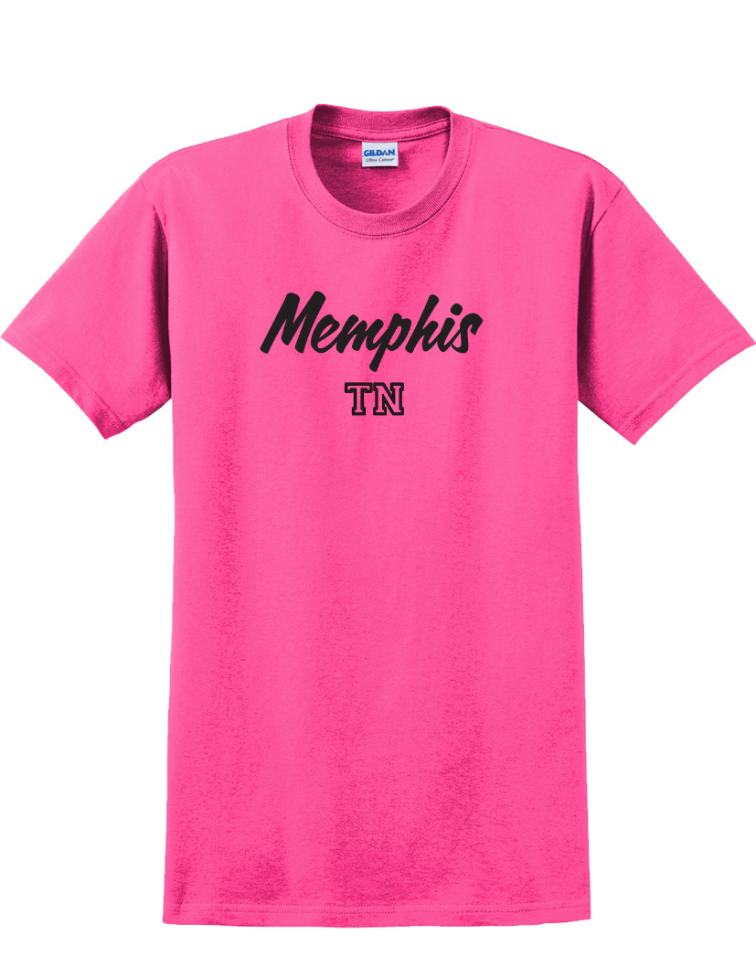 Memphis, Tennessee State T-Shirt Short Sleeve Graphic Tee Unisex apparel gallery