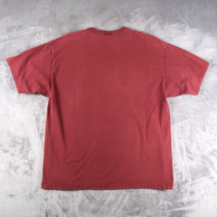 Champion Harvard Collegiate L Large Embroidered Burgundy T-Shirt University
