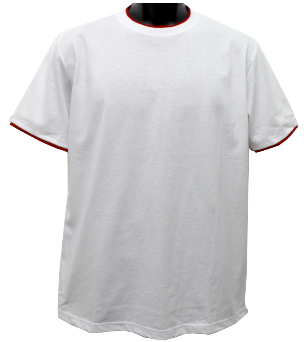 IBS 2 TONE COLOR MENS SHORT SLEEVE T SHIRT gallery