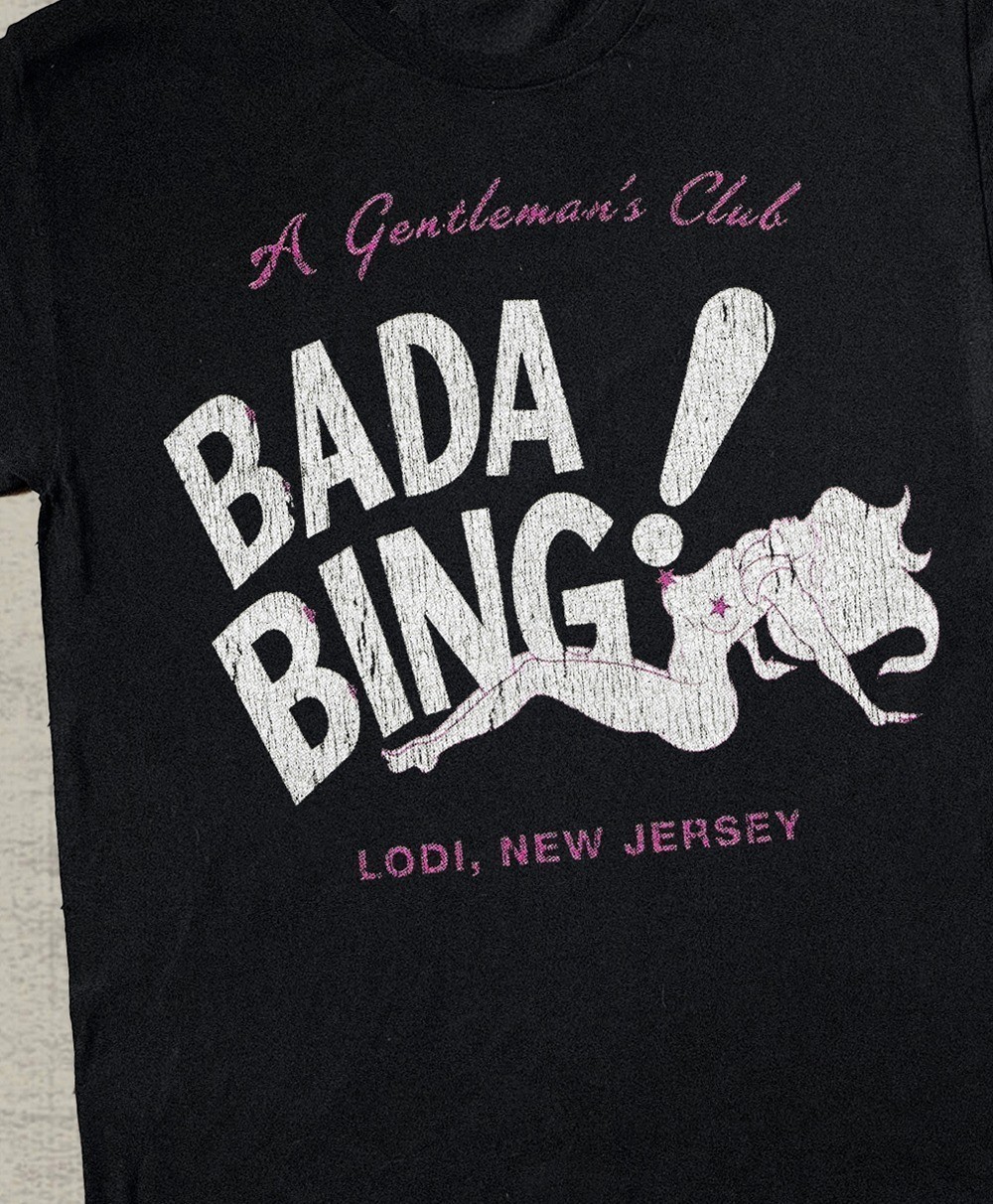 RETRO BADA BING SOPRANOS VINTAGE GRAPHIC T-SHIRT S-5XL gallery