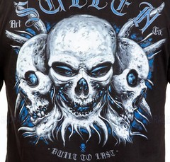 Sullen Art Collective Hur Skulls Standard Fit SCM6910 Short Sleeve Men`s T-shirt