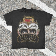 Michael Jackson’s Dangerous 90s Classic T-Shirt Black S