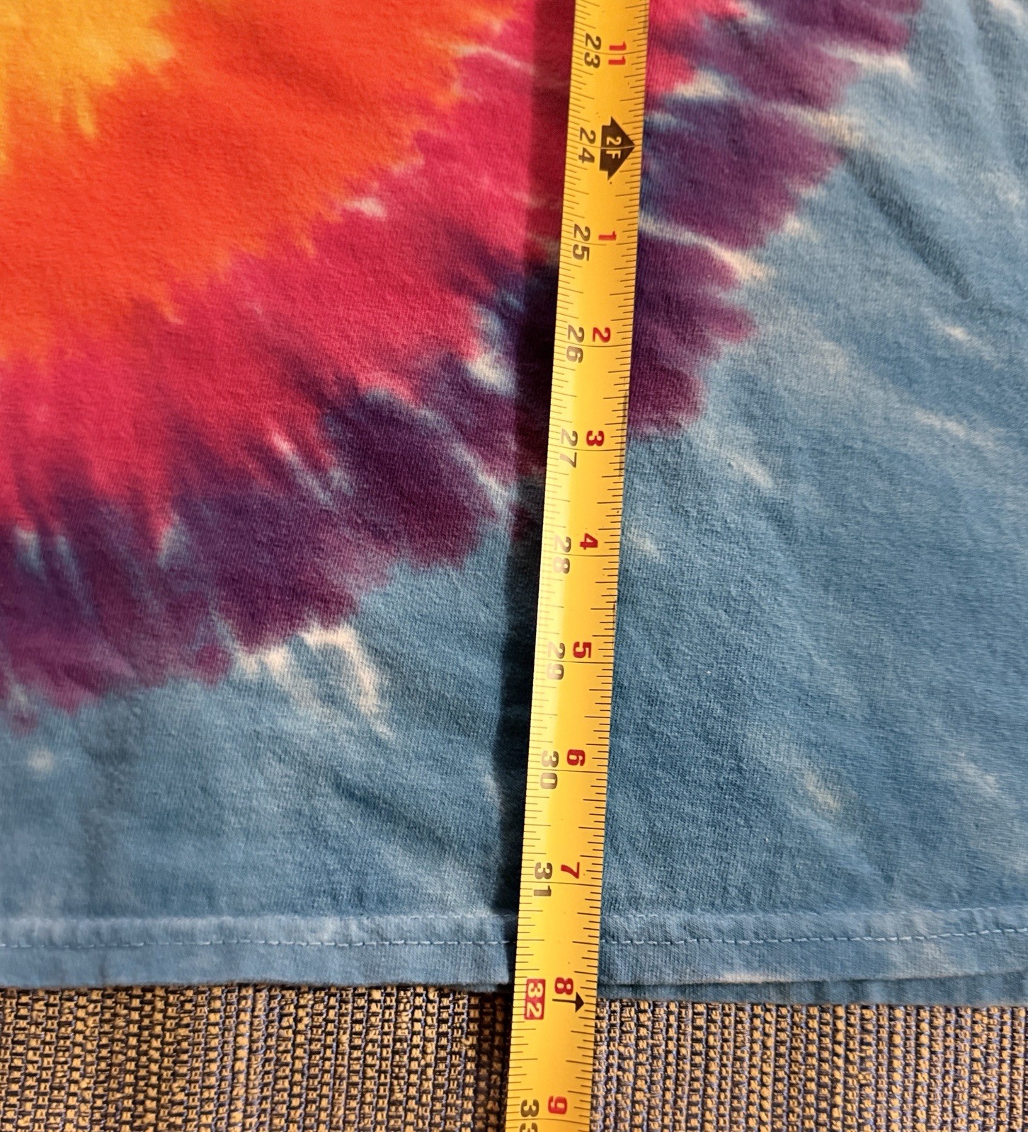 Dead & Company Final Tour T-Shirt 3XL 2023 Tie Dye Liquid Blue Grateful gallery