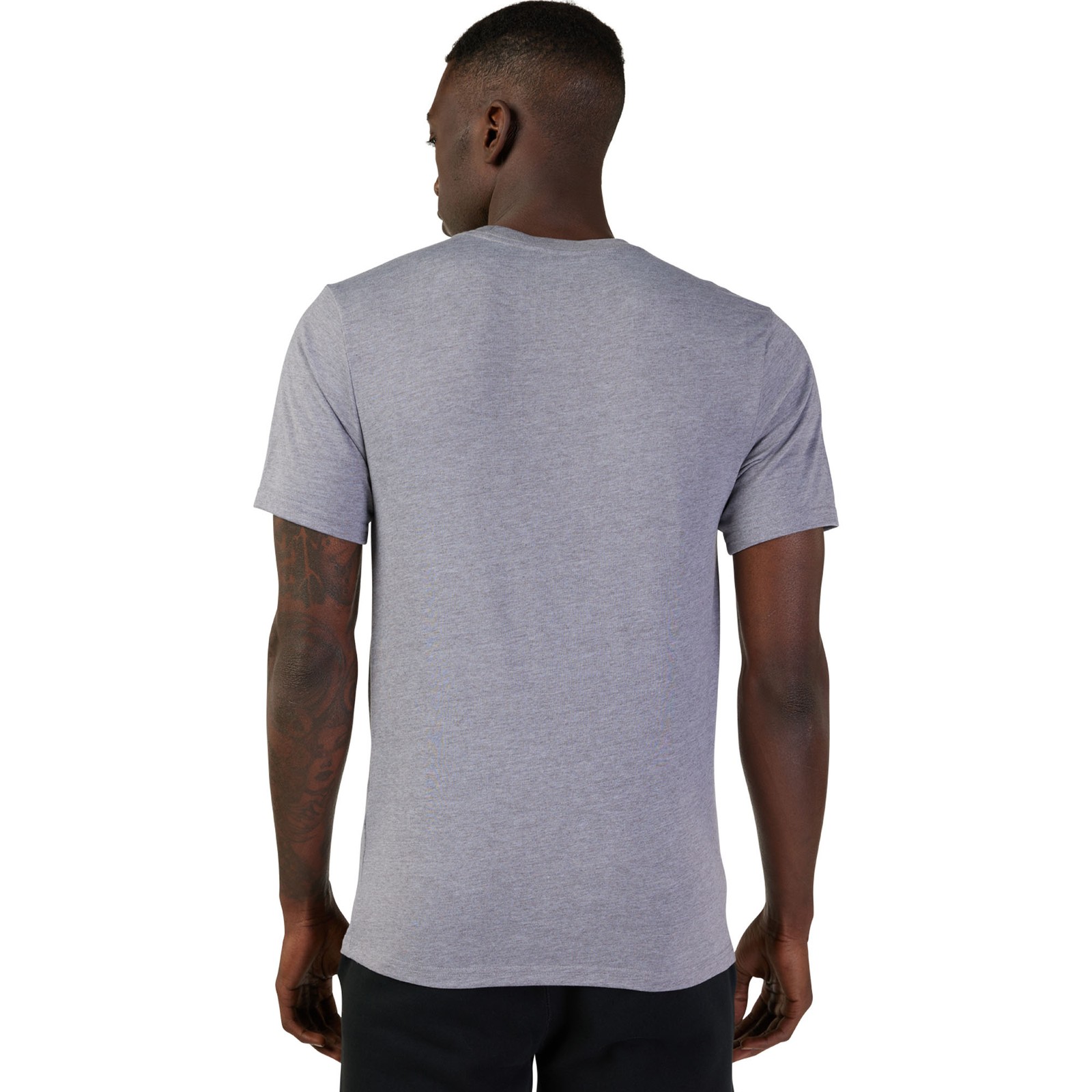 Fox Racing Mens Non Stop T-Shirt Short Sleeve Tech Tee TruDri Heather Graphite gallery