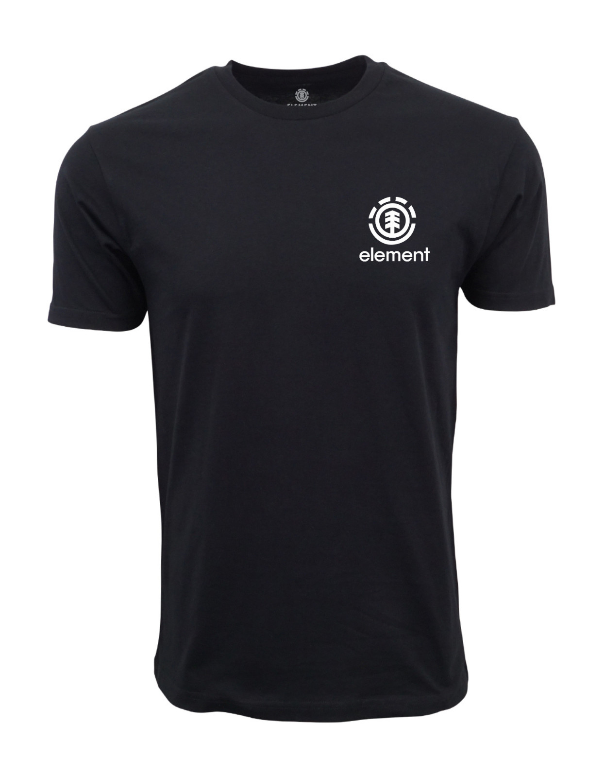 ELEMENT SKATE CO MENS POCKET AND BACK LOGO T SHIRT BLACK gallery