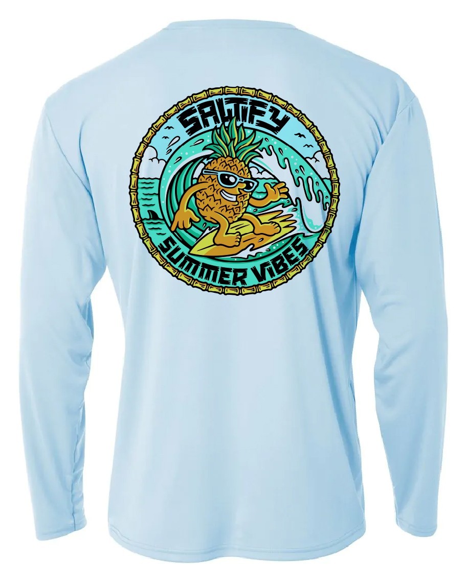 Long Sleeve Microfiber Fishing Boating UPF 50 Sun Protection Shirt gallery