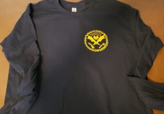 LONG SLEEVE 2 sided AT Alternative Tentacles Thrash hardcore Punk rock yellow