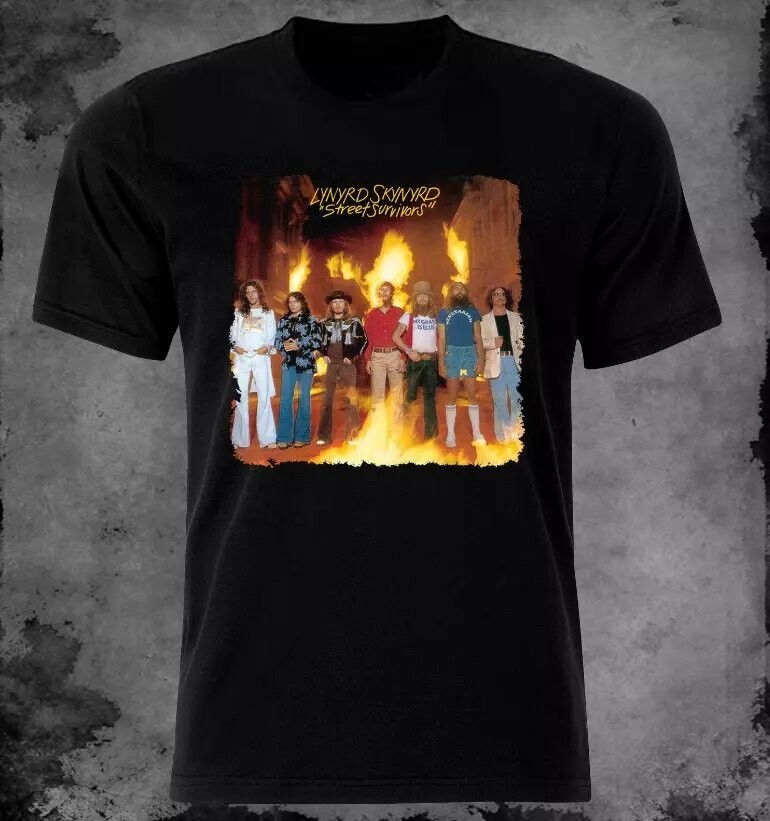 Lynyrd Skynyrd Street Survivors Album Rock Band T-shirt, Size S to 5XL gallery