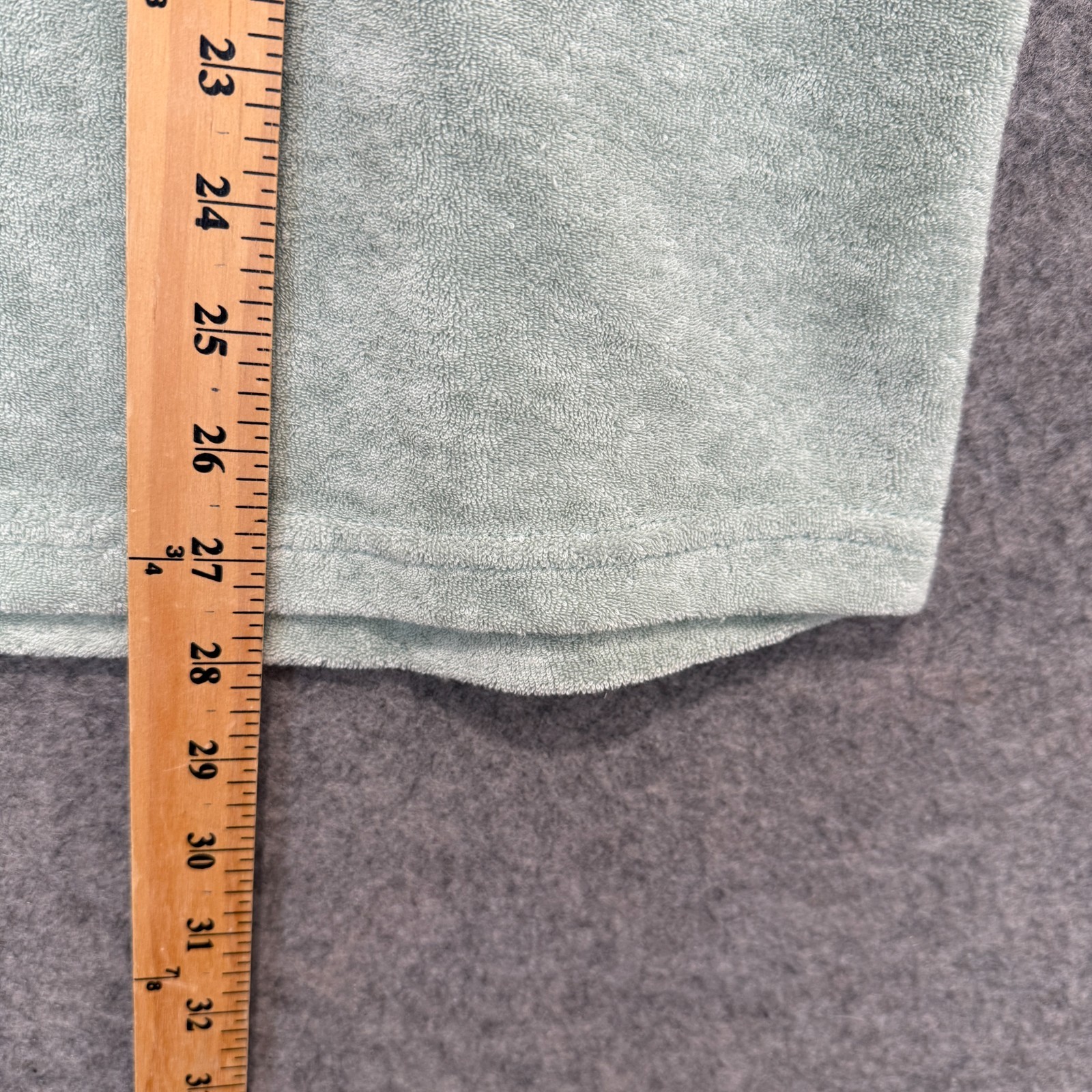 Terry Cloth Shirt Mens Medium Zip Pocket Green Italy Short Sleeve gallery