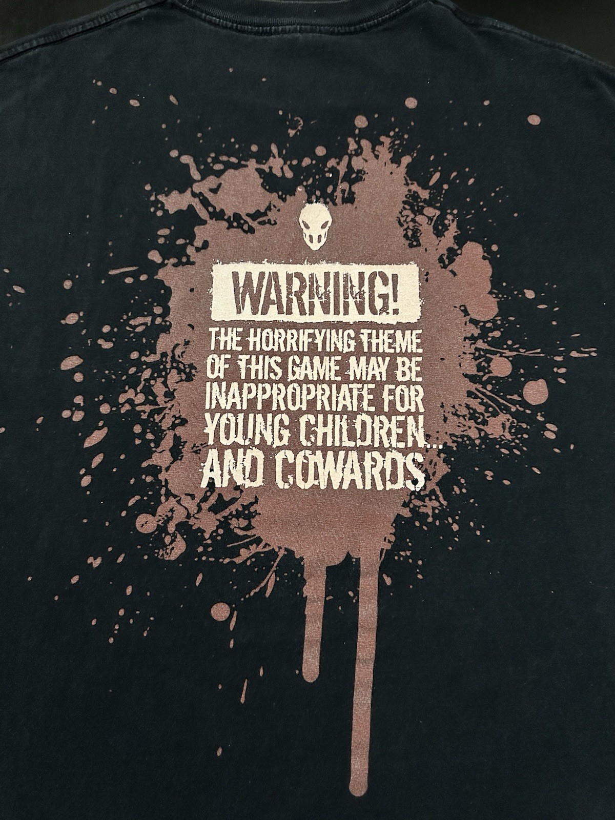 Vintage Y2K Splatterhouse T Shirt Size XL 2010 Horror Video Game Promo Namco gallery