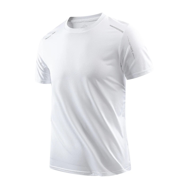 SlimFit CHRLCK Men’s Quick Dry Running T-Shirt Breathable Sports Gym Fitness Top