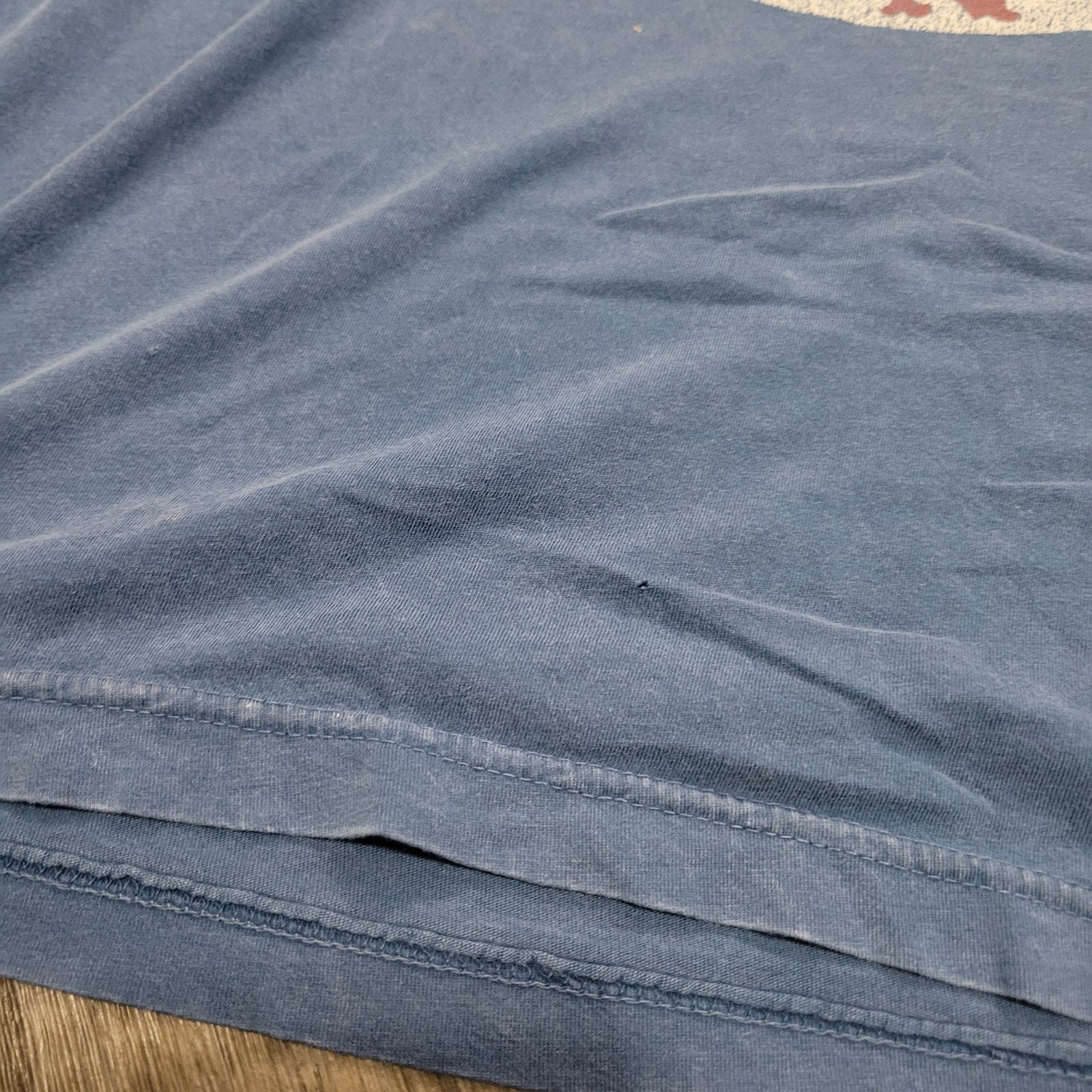 Affliction Live Fast Rock N Run Gladiator Blue T Shirt Men’s Size Large (Faded) gallery