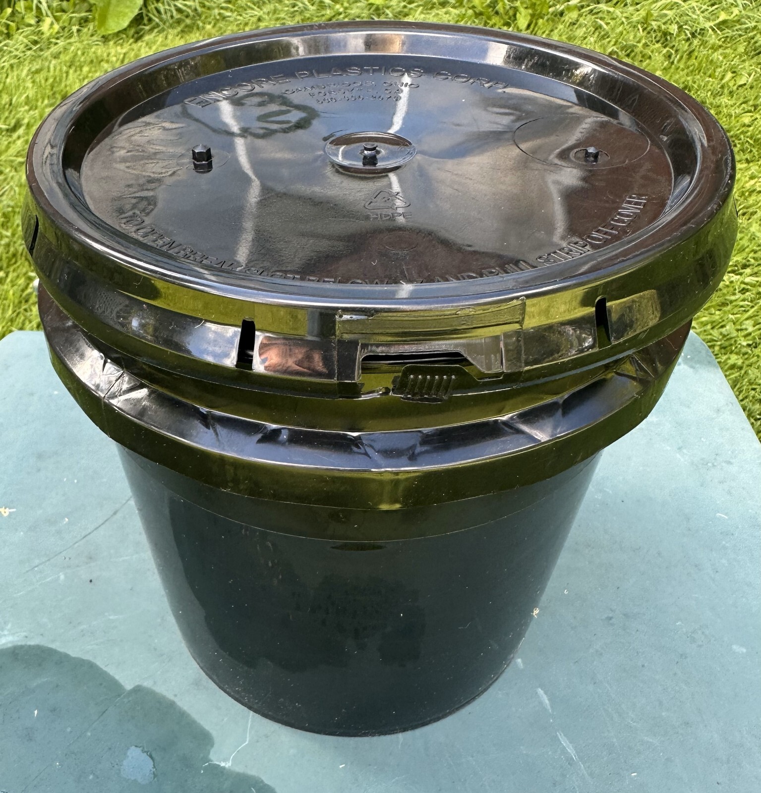 Food Grade 1 Gallon Plastic Pail
