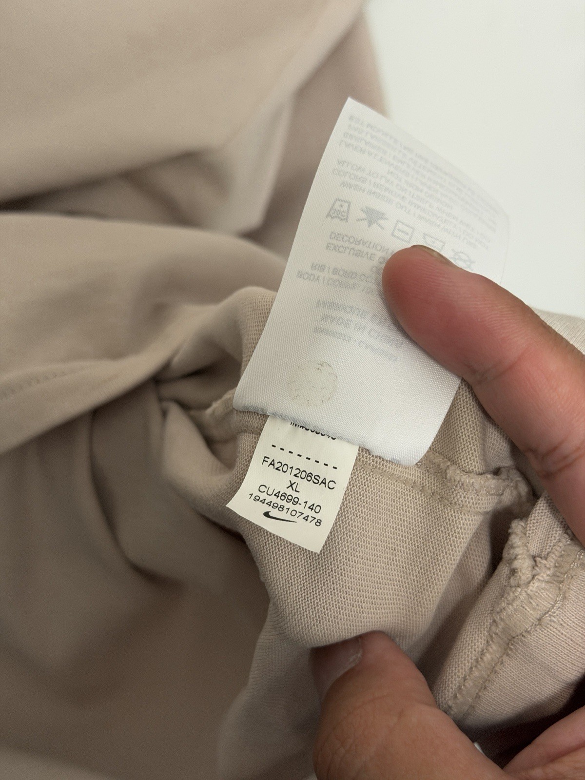 Nike X Fear Of God Nba Warm Up Shirt gallery