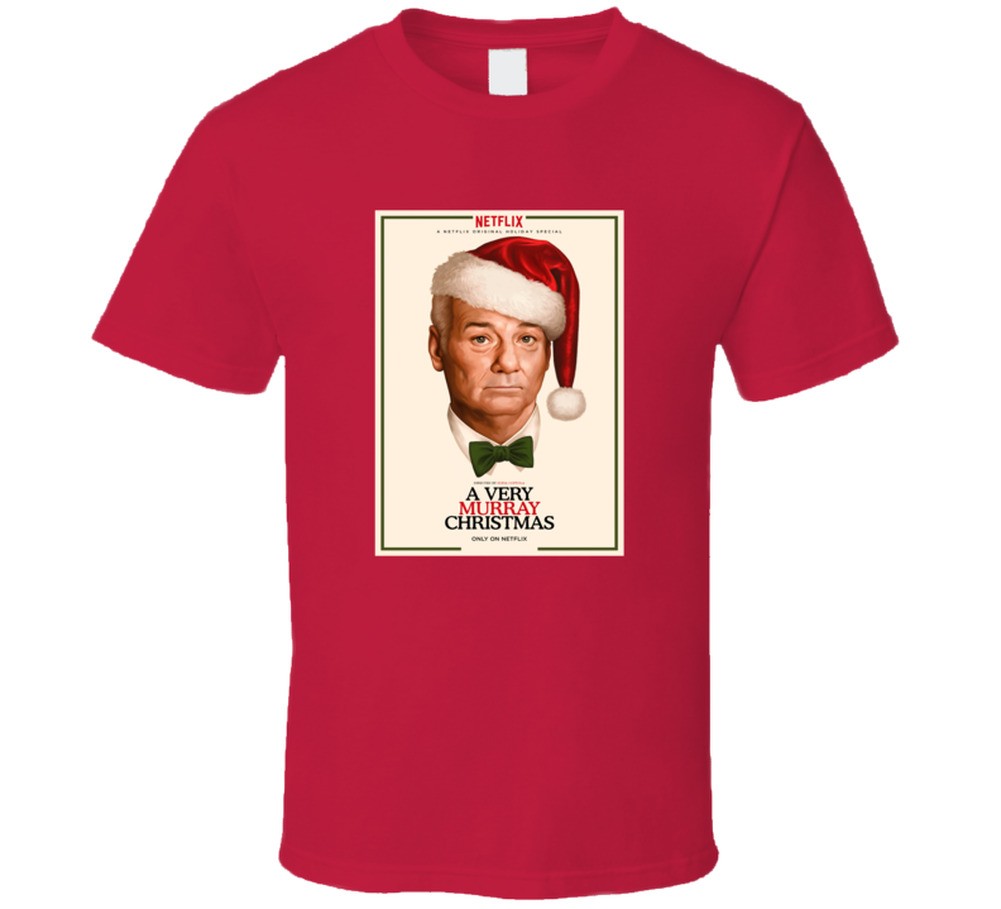 A Very Murray Christmas Tee Classic Holiday Movie T Shirt gallery