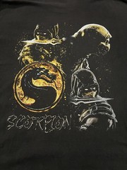 Mortal Kombat Scorpion Vante Tees AOP Shirt Size XXXL 3XL Marvel