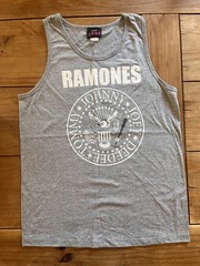 Official The Ramones Merch – 1, 2, 3,4 – Tank Medium – Johnny Joey Tommy DeeDee