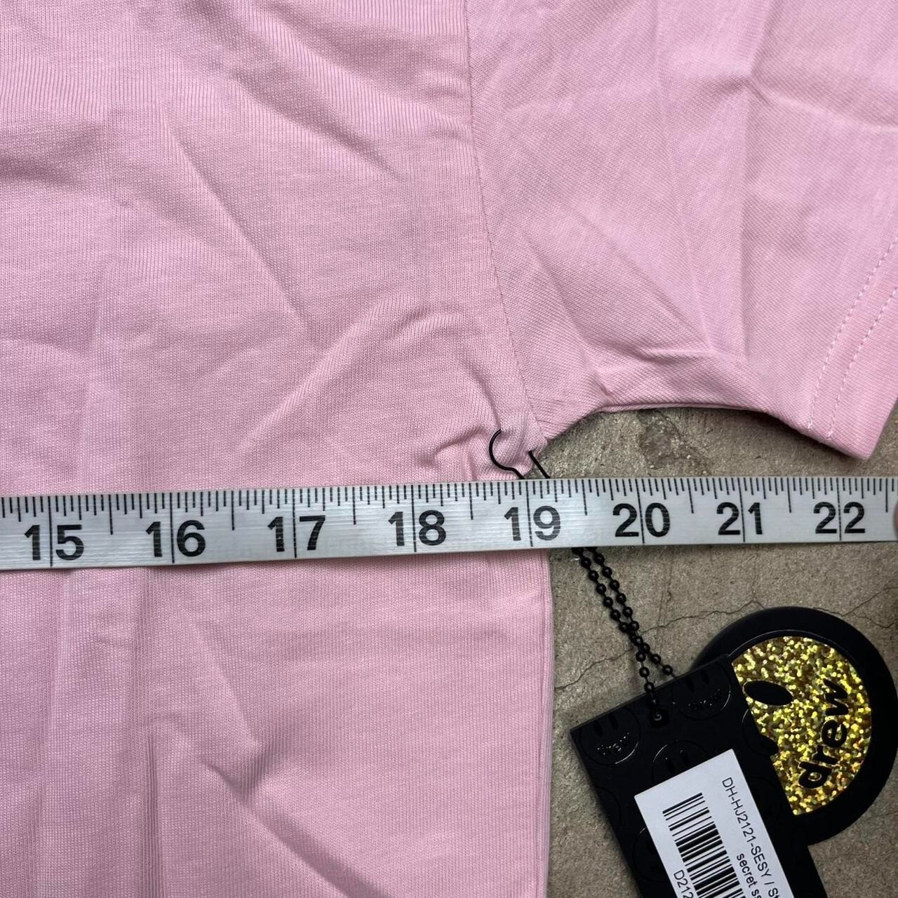 NWT Drew House Secret SS Tee Strawberry Pink Size XXS gallery