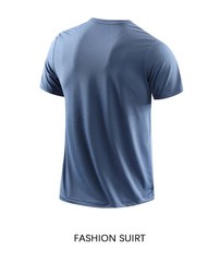 CHRLCK Men’s Running Quick Drying T-shirts Breathable Hiking Fishing Tees