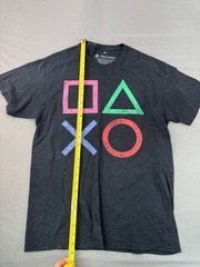 Playstation Controller Button Logo Men’s Unisex T-Shirt Size Medium M Black