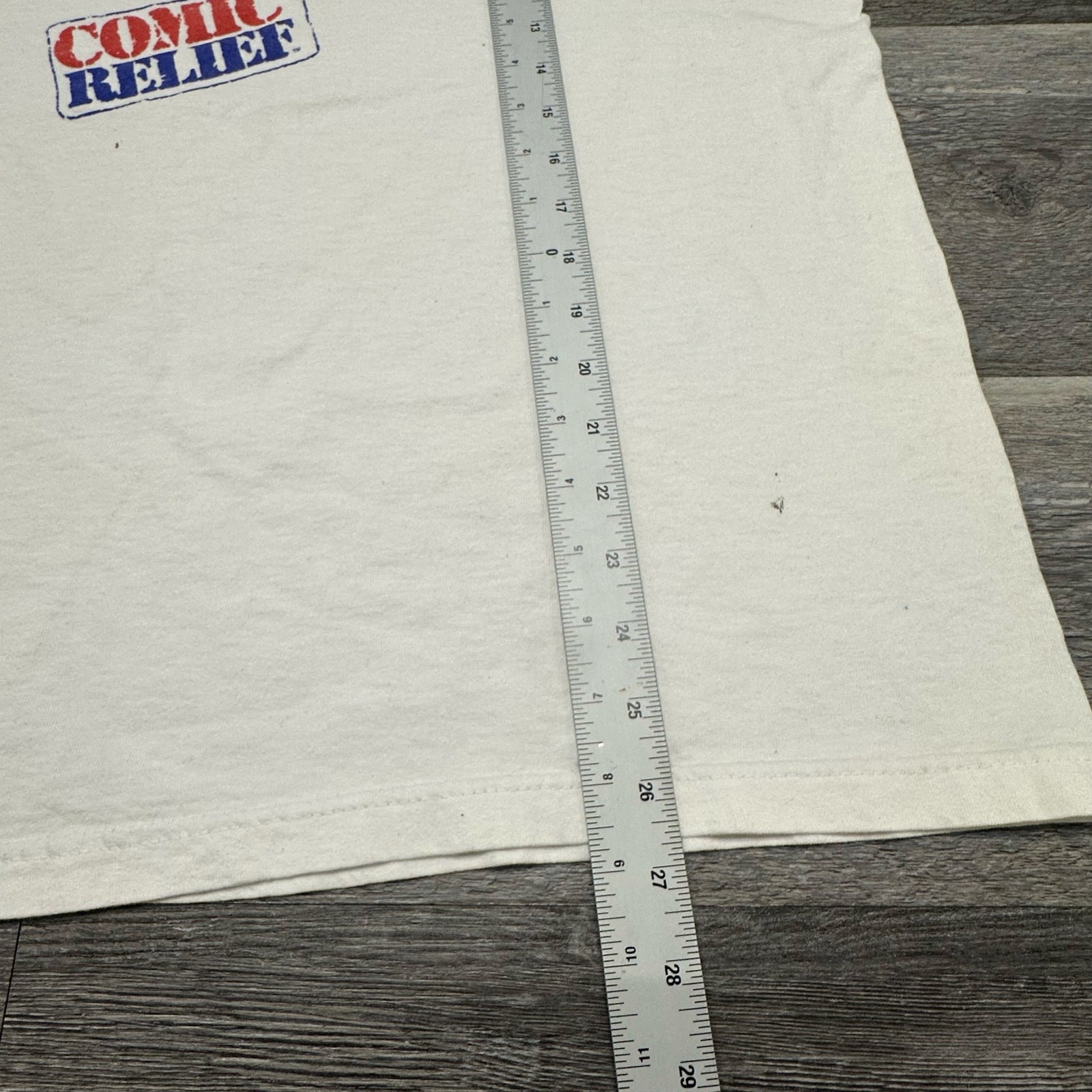 Vintage 80s 90s Comic Relief White Mens XL Inspiration Quotes T-shirt USA Movie gallery