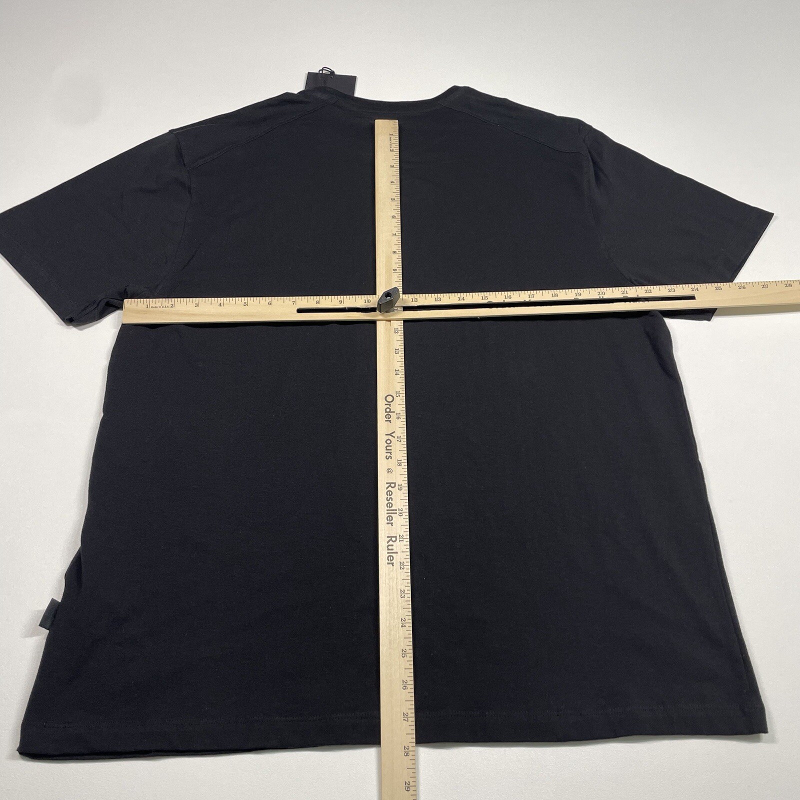Kenneth Cole Shirt Men’s 1X Big & Tall Black Short Sleeve Tri Blend Tee NEW gallery