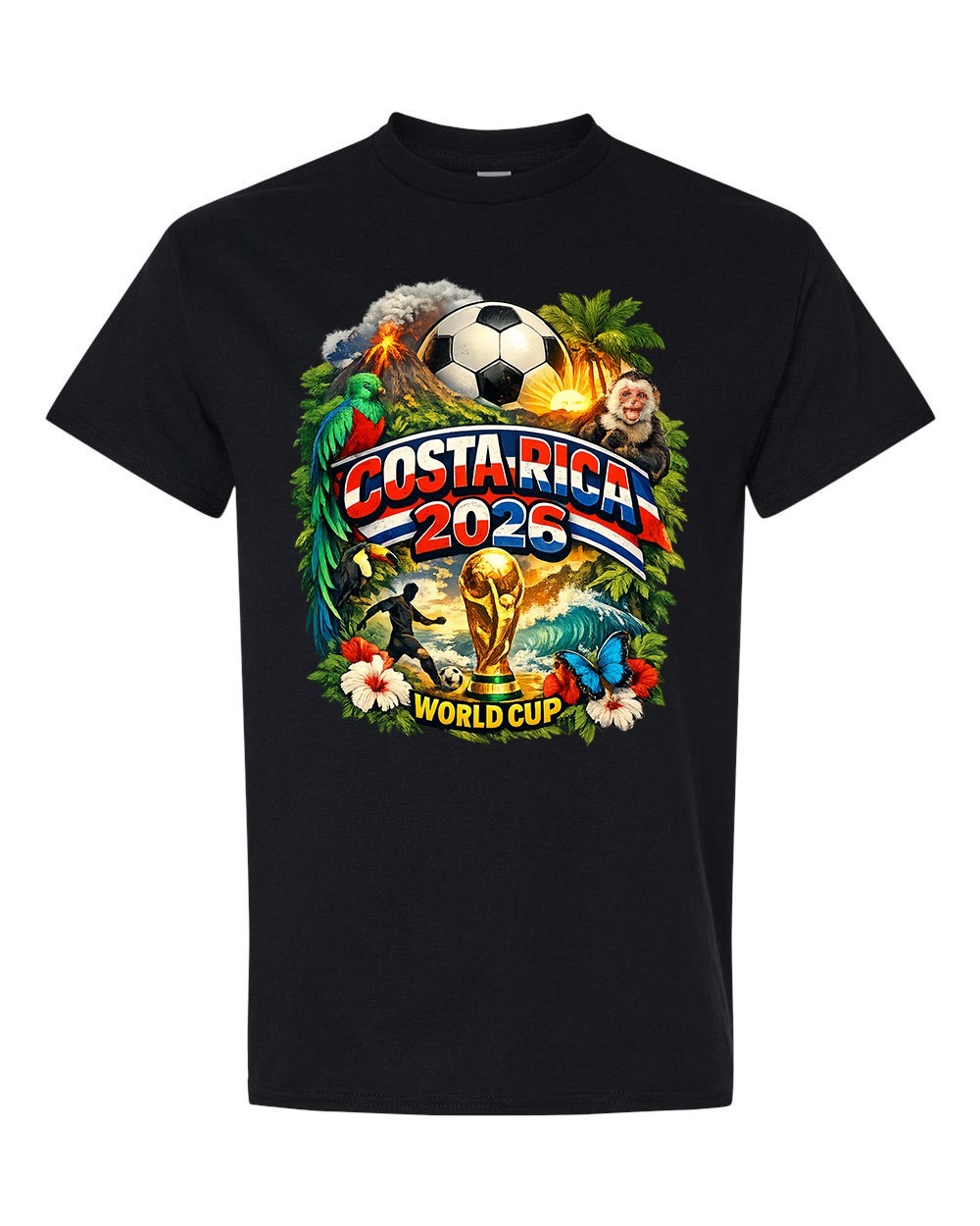 Costa Rica Soccer 2026 World Cup Style Unisex T-Shirt German Fan Shirt Football gallery