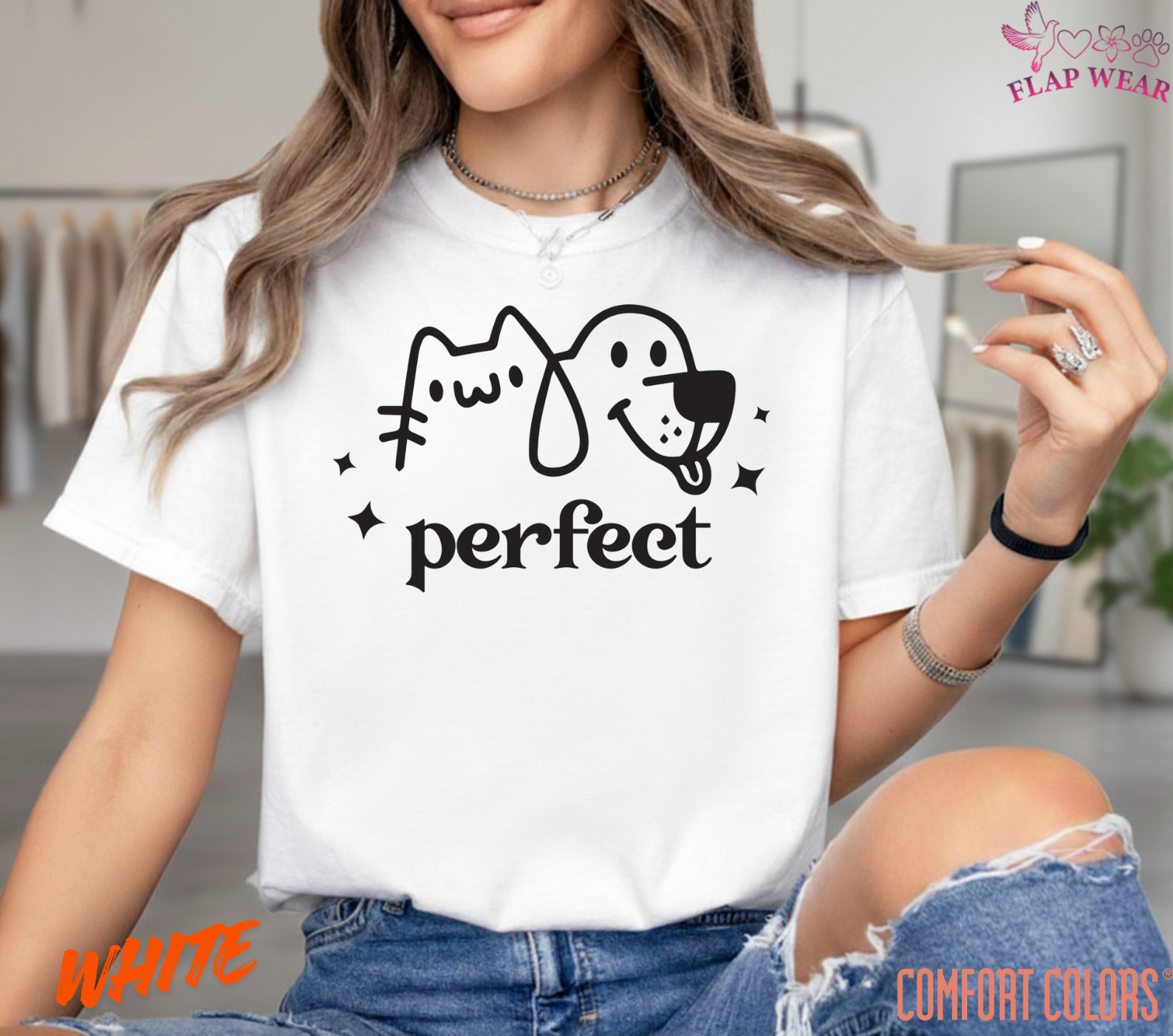 Unisex Pet Lover Dog cat ,T shirt women,T shirt men,T shirt vintage Mom Dad gallery